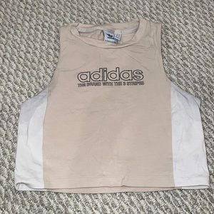 Adidas workout crop top